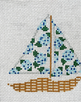 Poppy's Designs Hydrangea Sailboat