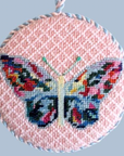 Nash and Daughters ND-113xSK | Butterfly x Art by SK Stitch Guide Included (QR Code Attached)