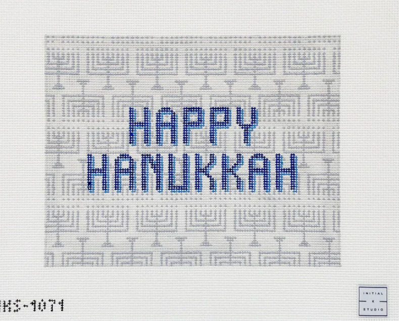 Initial K IKS-1071 Happy Hanukkah
