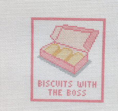 Goodpoint Needlepoint GP-68 Biscuits with the Boss (Ted Lasso)