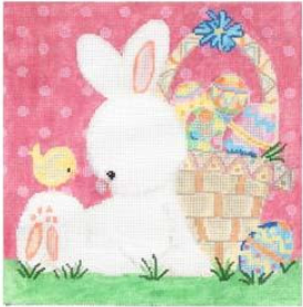 CBK SS-PL 04 Bunny and Chick by Basket