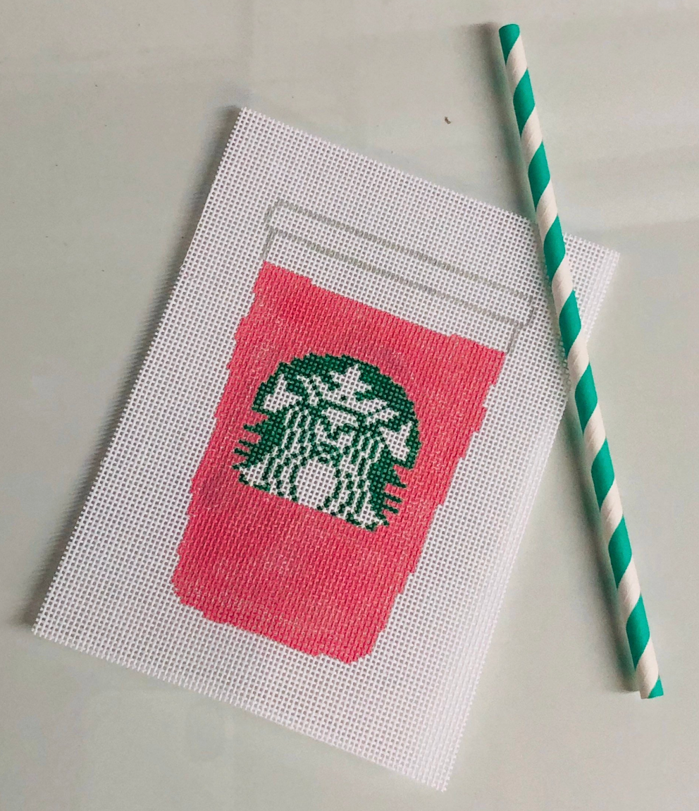 Jessica Tongel Pink Starbucks