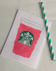 Jessica Tongel Pink Starbucks