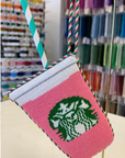 Jessica Tongel Pink Starbucks