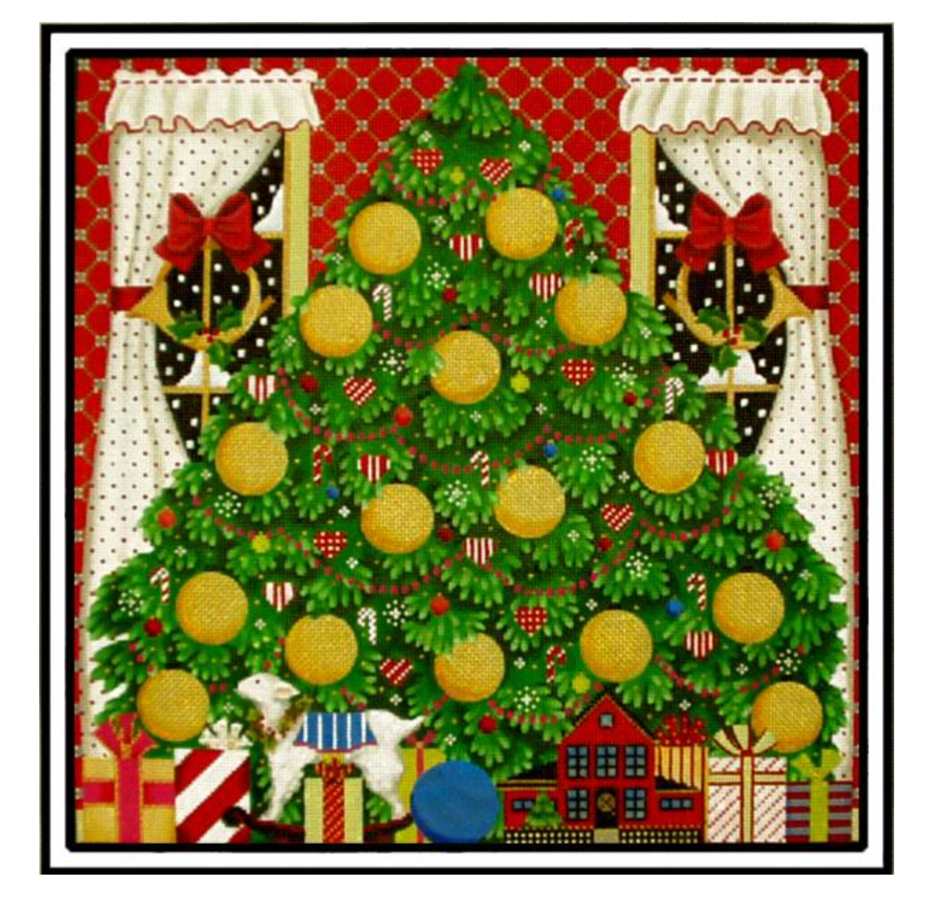 Melissa Shirley 971 Heirloom Advent Calendar and all the ornaments