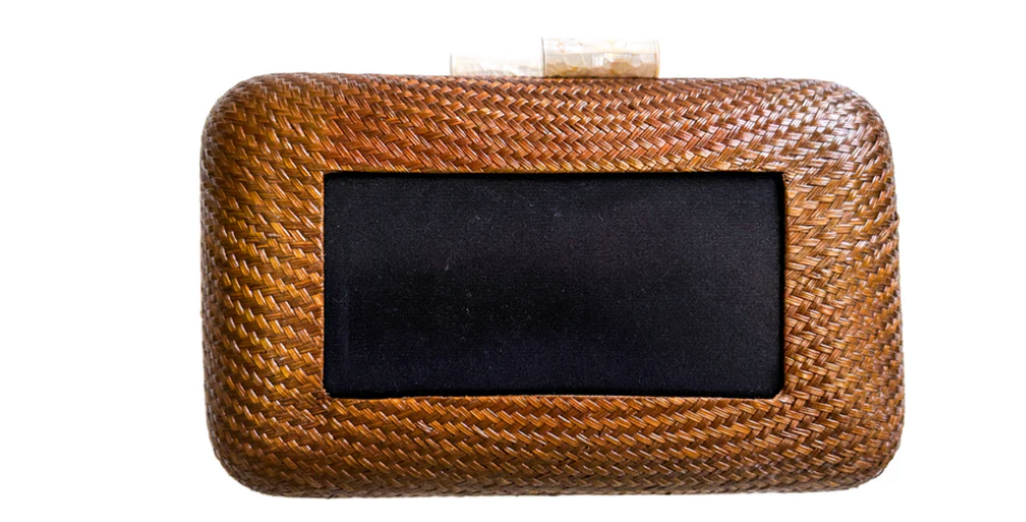 Penny Linn LIKHA X PENNY LINN FANCY CLUTCH - Brown
