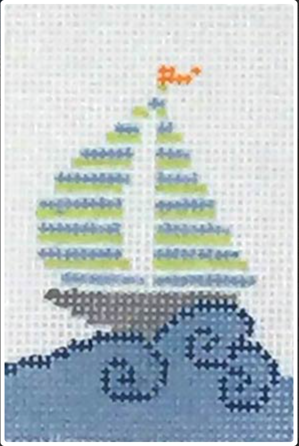 Pippin P-PDQ-006 Sailboat (Pretty Darn Quick Kit) 2x3