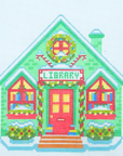 Lucky Lotus Library Christmas Village