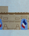 Gingham Stitchery Krissy Johnson KJ07 3D Arc de Triomphe