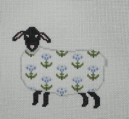 Patricia Sone sheep with thistle