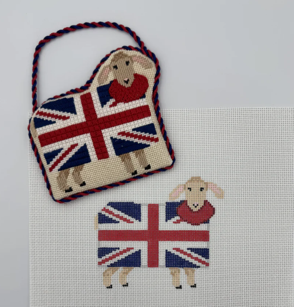 Patricia Sone sheep with union jack