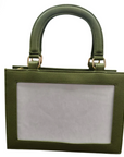 Threaded and Tipsy Leather Purse (takes a 8x5” Insert)