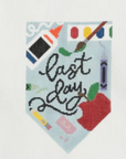 Ivy Thread Needlepoint ITN-26 First and Last Day of School Banner