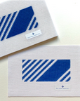 Little Stitches Sport Stripe Eyeglasses Case - Includes Monogram Chart