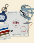 Two Flags Key Fob
