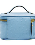 Planet Earth Light Blue Vanity Bag