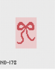 Nash and Daughters ND-178 Bow-pink and red
