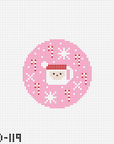 Nash and Daughters ND-119 3" Pink Santa Mug