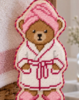 Studio Daisy Bathrobe Bear Pink