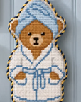 Studio Daisy Bathrobe Bear Blue