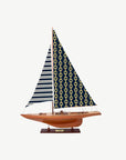 Wisteria Designs Commodore Navy Chain Link