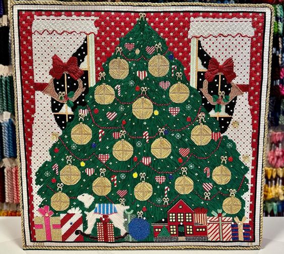 Melissa Shirley 971 Heirloom Advent Calendar and all the ornaments