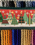 Melissa Shirley 1919-B Christmas Green and Red Trees