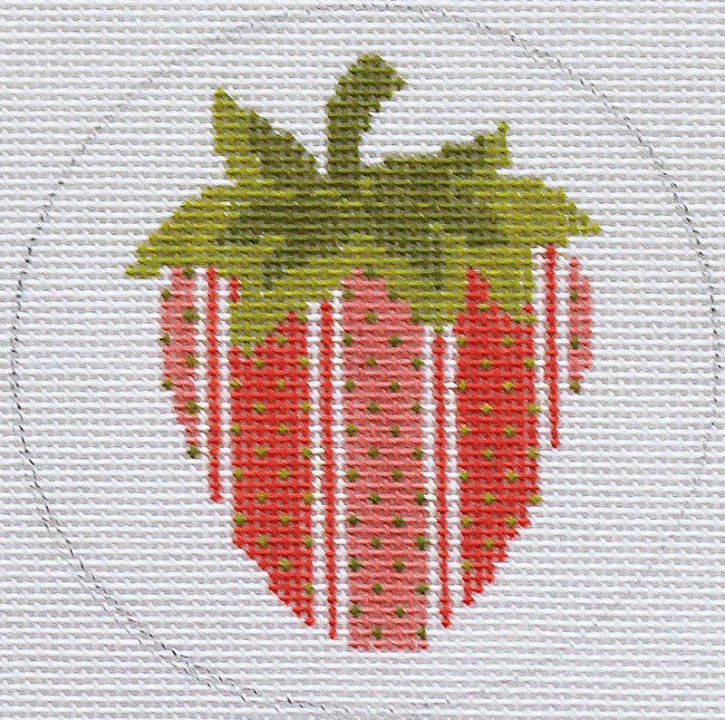 PLD Designs Abigail Cecile AC 148 Strawberries: Coral Stripes