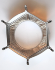 Threaded and Tipsy Silver Snap Tray