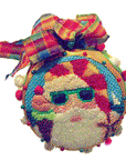 Shelly Tribbey Designs BG08sp August Santa Head 18 mesh