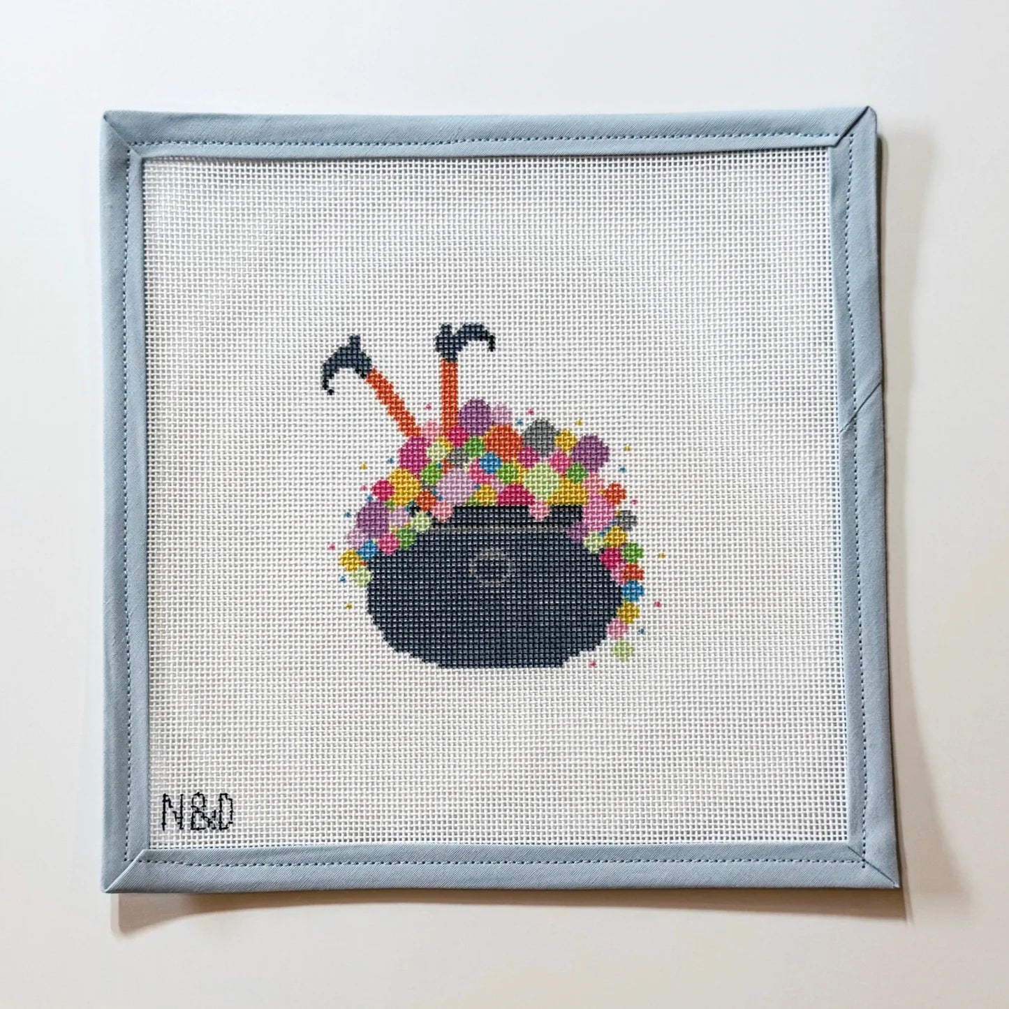 Nash and Daughters ND-07 Colorful Bubble Cauldron and Stitch Guide
