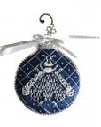 Whimsy and Grace Wg12805 N's Bee Reflection - Teal and Silver