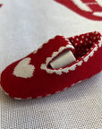 Kate Woodward KW-29 Heart Baby Booties