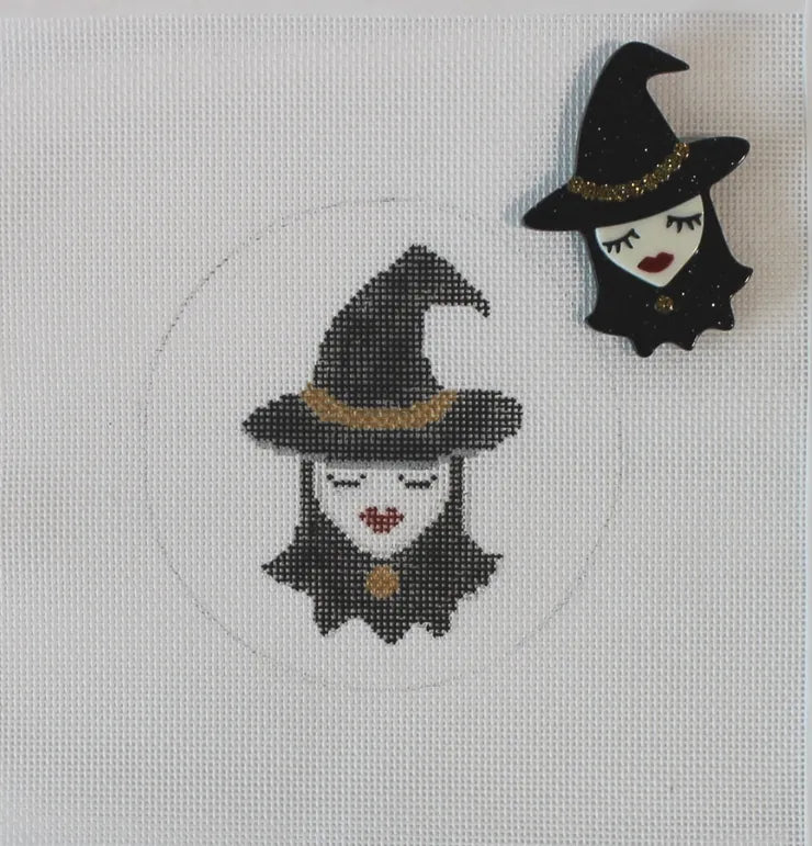 Sew Much Fun Witch Canvas and Stitch Guide