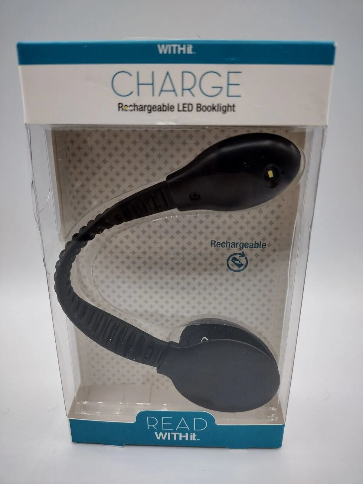 WITHit Rechargeable LED Booklight with clamp