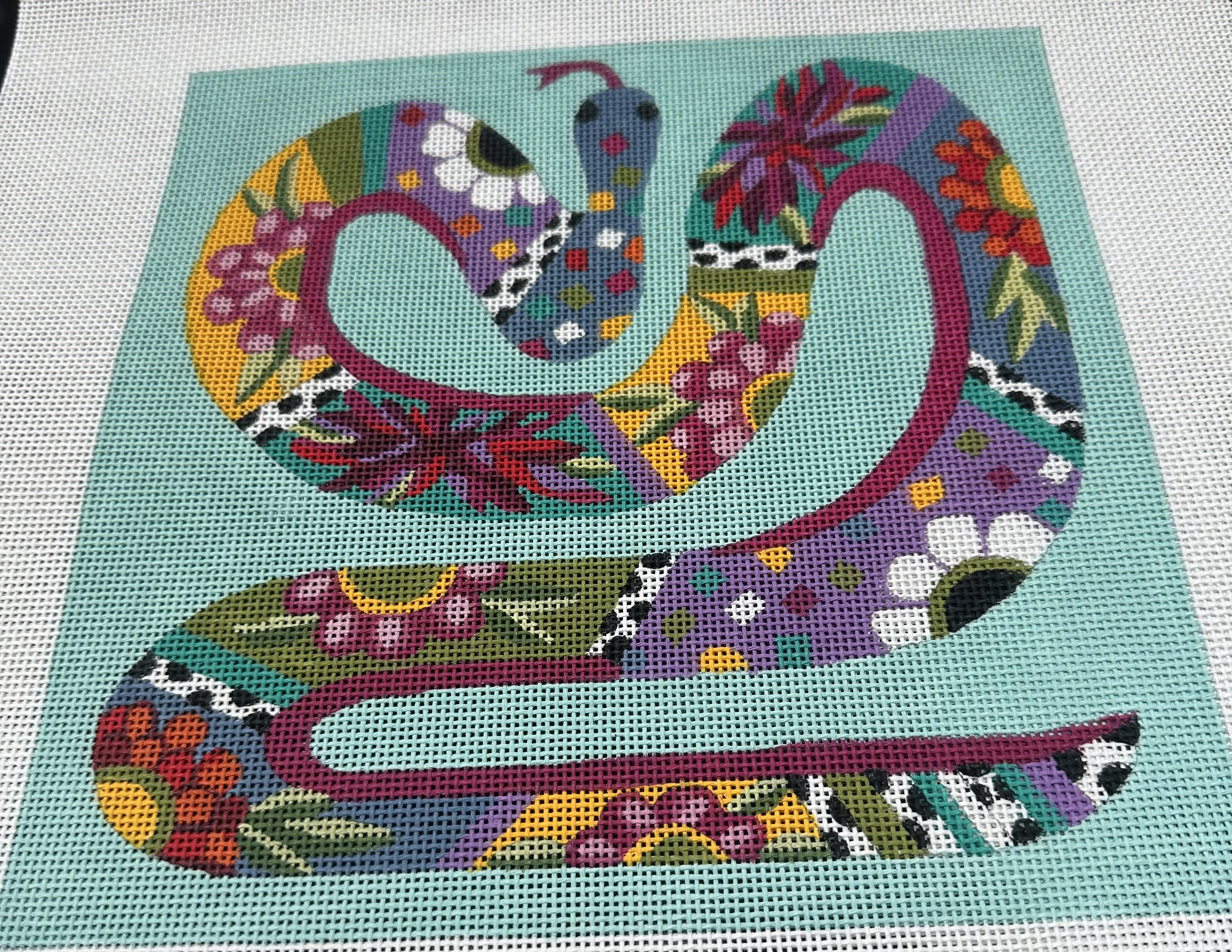 Alice Peterson AP4730 Colorful Floral Snake