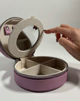 Rachel Barri 5" Round Jewelry Case (Takes 4" Insert)