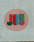 Girl with a Curl Needlepoint Joy