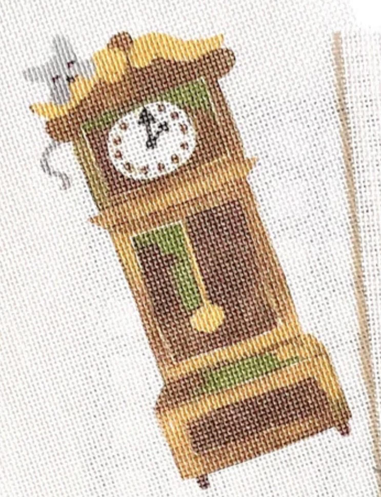 Moore Stitching - Hickory Clock
