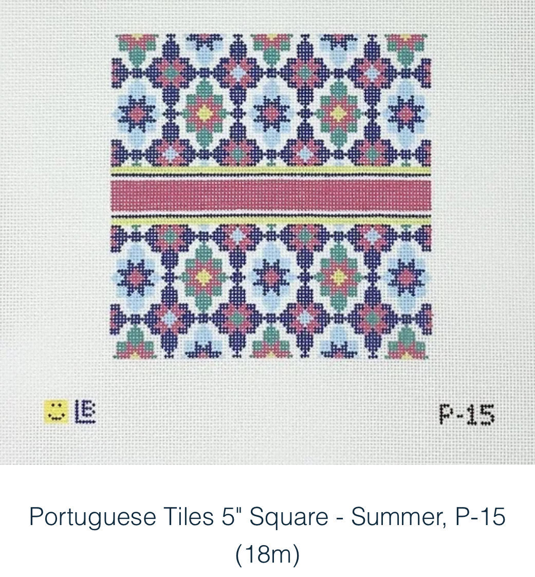 Lauren Bloch P-15 Summer 5&quot; Portuguese Tile