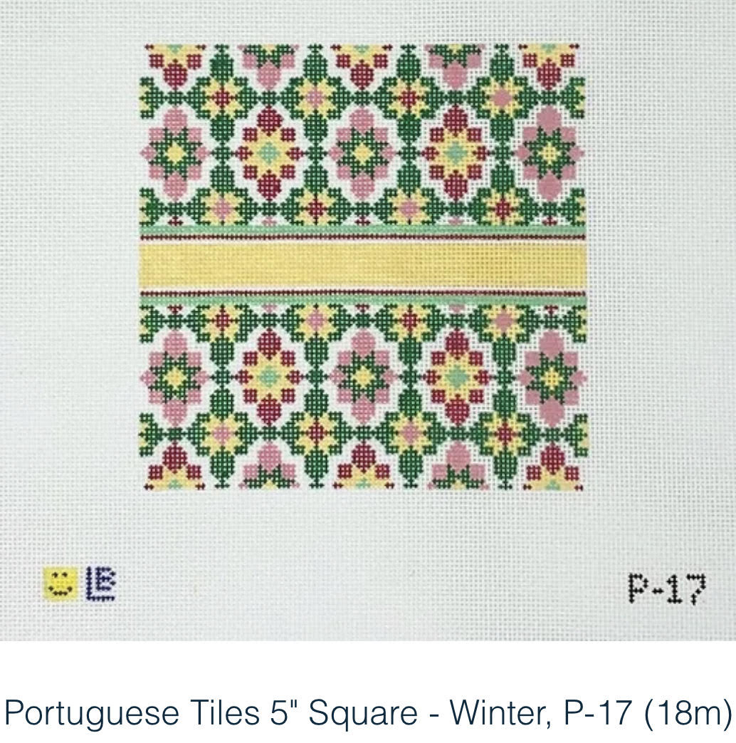 Lauren Bloch P-17 Winter 5&quot; Portuguese Tile