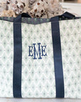 Wipstitch  Monogrammable Large Tote - Reversible
