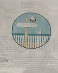 Stitch Style SS219 Beach Sign (comes with personalization info. and stitch guide)
