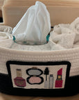 Sew Much Fun Basket - Grey and White