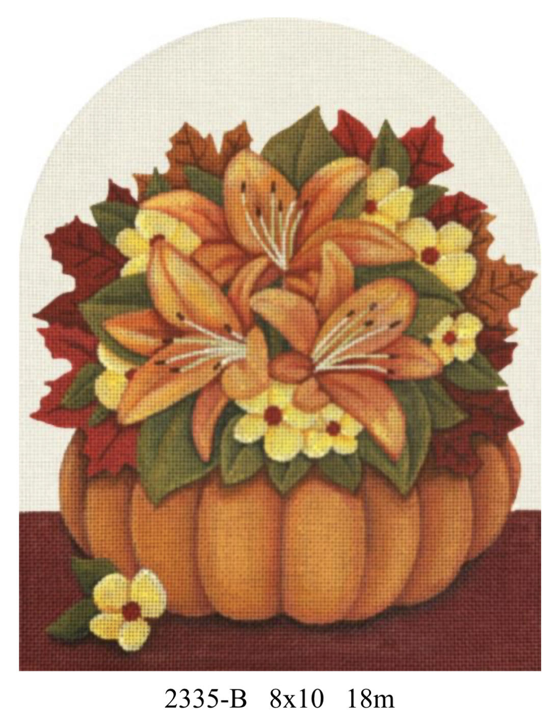 Melissa Shirley  2335B Orange Pumpkin Bouquet