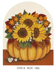 Melissa Shirley 2335A Yellow Pumpkin Bouquet