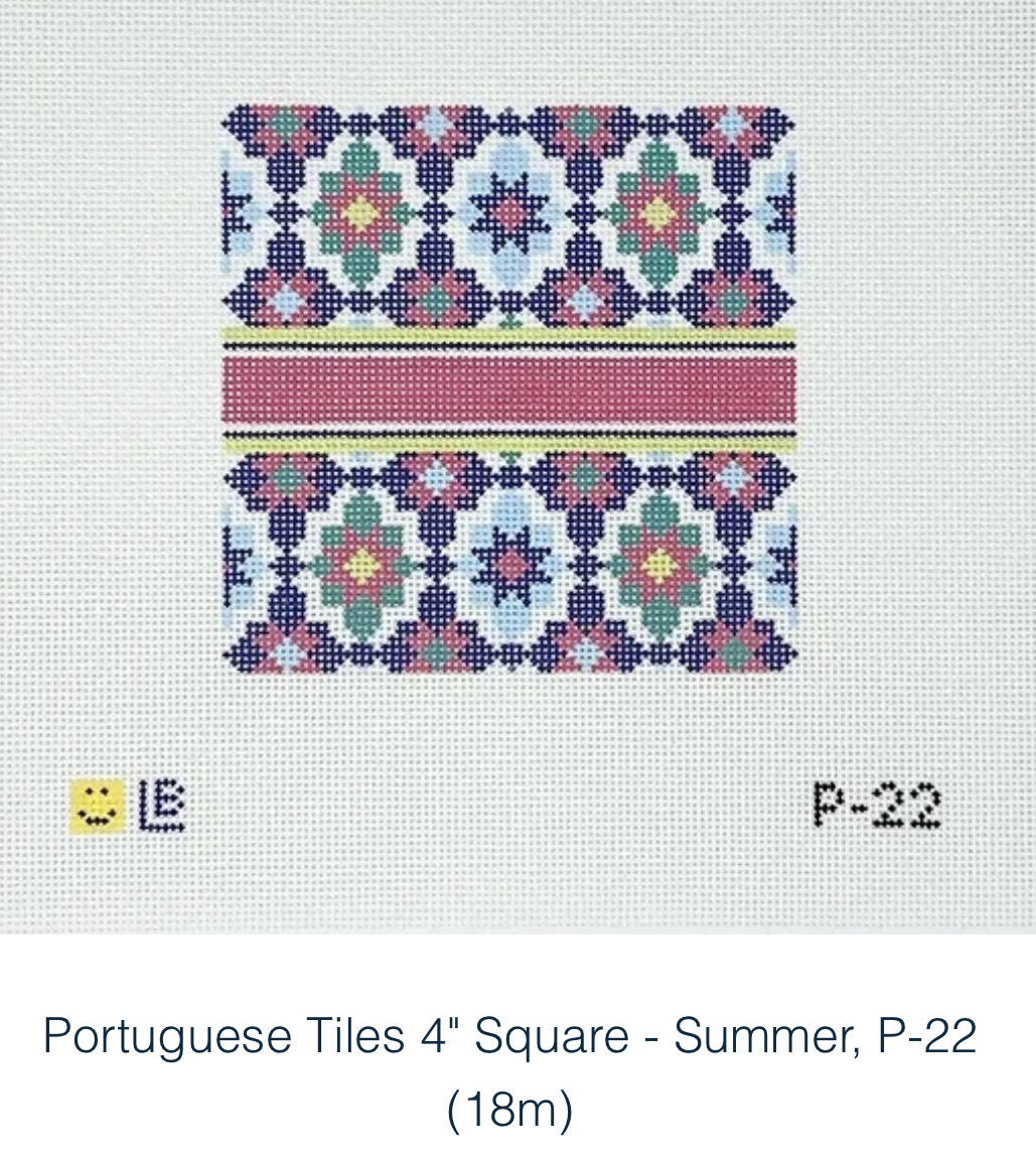 Lauren Bloch P-22 Summer 4&quot; Portuguese Tile