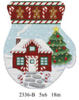 Melissa Shirley 2336B Candy Cane Mitten