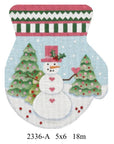 Melissa Shirley 2336A Snowman Mitten