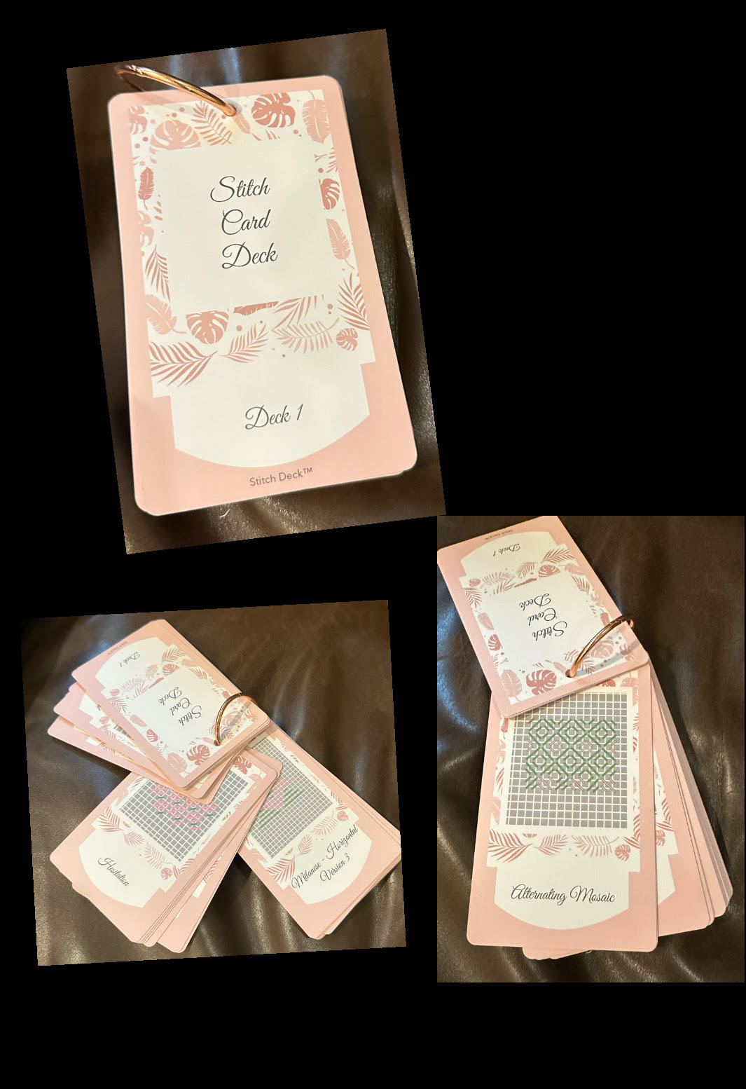 Victoria Whitson Stitch Card Deck of 39 Stitches